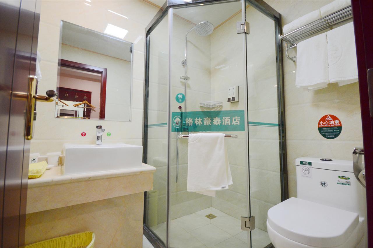 Greentree Inn Jiangsu Wuxi Jiangyin Zhouzhuang Shiji Avenue Business Hotel מראה חיצוני תמונה