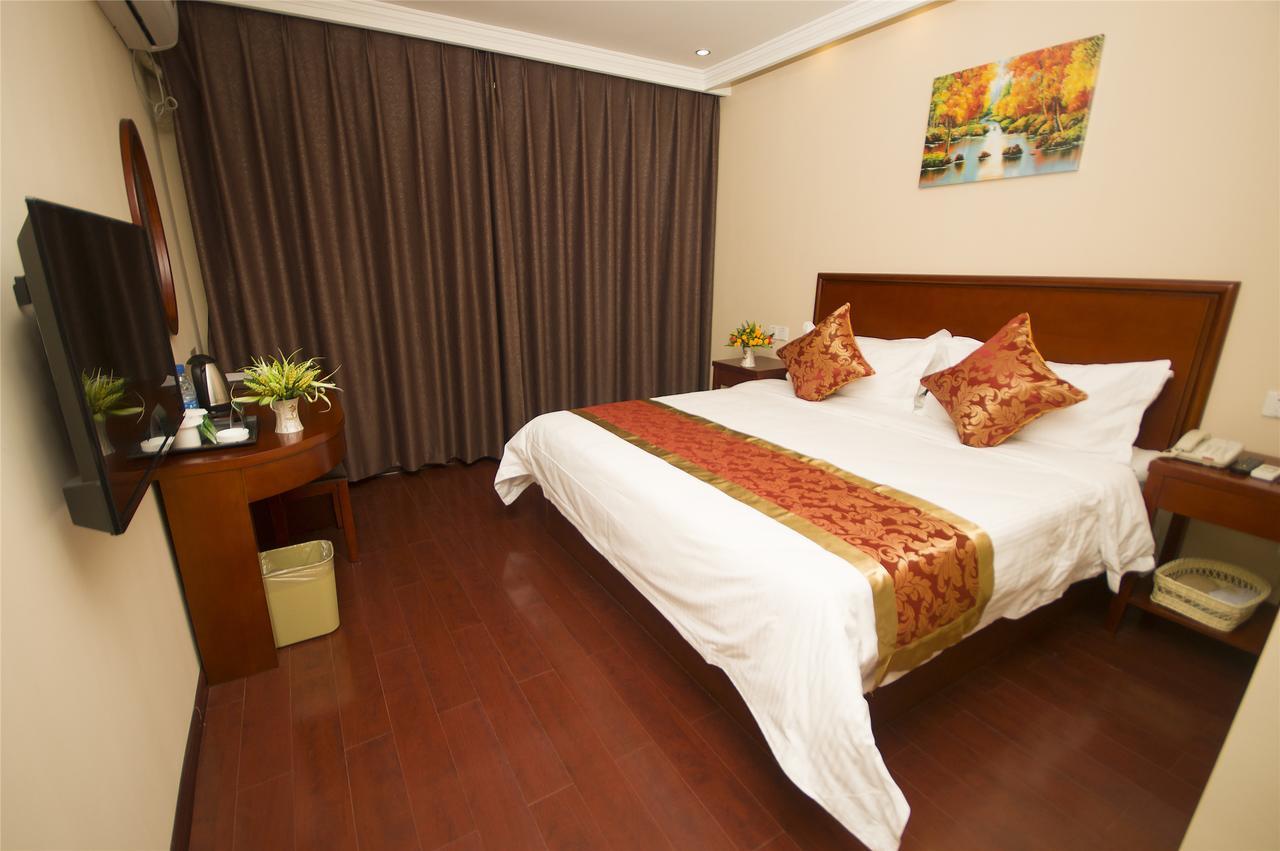 Greentree Inn Jiangsu Wuxi Jiangyin Zhouzhuang Shiji Avenue Business Hotel מראה חיצוני תמונה