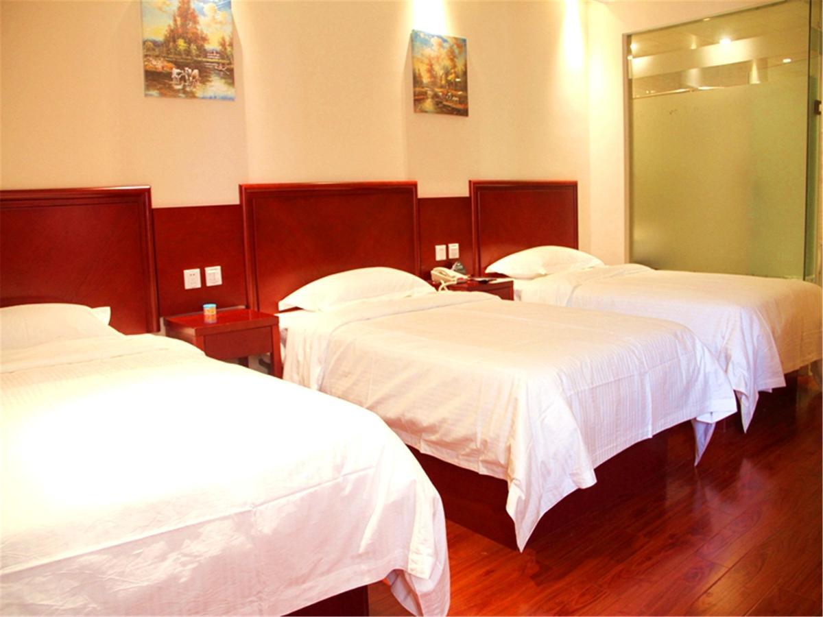 Greentree Inn Jiangsu Wuxi Jiangyin Zhouzhuang Shiji Avenue Business Hotel מראה חיצוני תמונה